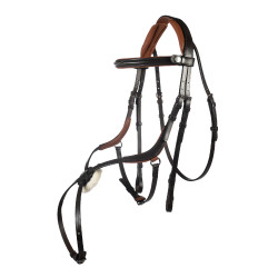 Hoofdstel Carlos HKM Bruin / camel