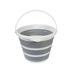 Seau à clapet HKM Noir / gris