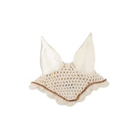 Bonnet anti-mouches Hobby Horsing Premium HKM Beige Bonnet anti-mouches Hobby Horsing Premium HKM Beige