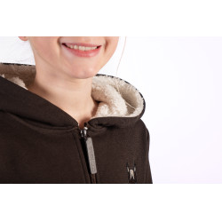 Sweat Mia HKM Marron foncé Sweat Mia HKM Marron foncé