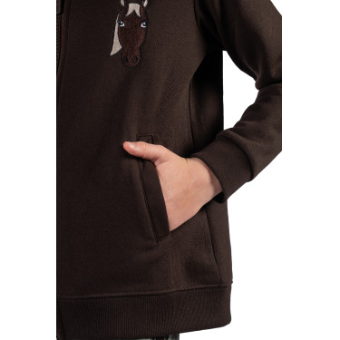 Sweat Mia HKM Marron foncé Sweat Mia HKM Marron foncé