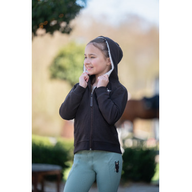 Sweat Mia HKM Marron foncé Sweat Mia HKM Marron foncé