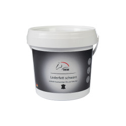 Graisse pour cuir noir HKM Graisse pour cuir noir HKM