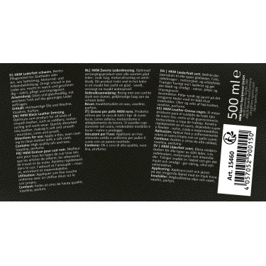 Graisse pour cuir noir HKM Graisse pour cuir noir HKM