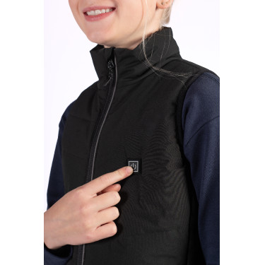 Gilet chauffant pour enfants Cuddle Style HKM Noir Gilet chauffant pour enfants Cuddle Style HKM Noir