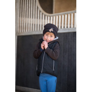Gilet chauffant pour enfants Cuddle Style HKM Noir Gilet chauffant pour enfants Cuddle Style HKM Noir