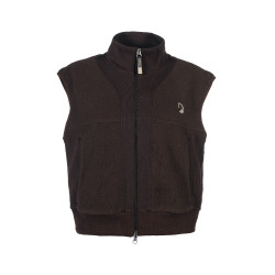 Gilet Arezzo Teddy Lauria Garrelli Marron foncé