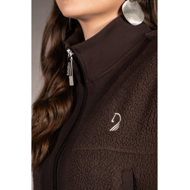 Bodywarmer Arezzo Teddy Lauria Garrelli Donkerbruin