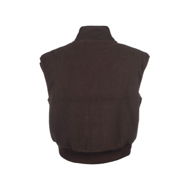 Gilet Arezzo Teddy Lauria Garrelli Marron foncé