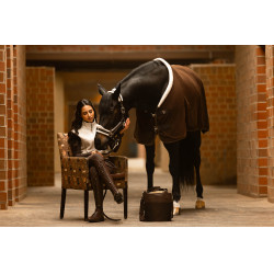 Couverture séchante Arezzo Lauria Garrelli Marron foncé Couverture séchante Arezzo Lauria Garrelli Marron foncé