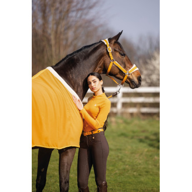 Droogdeken Arezzo Lauria Garrelli Mosterdkleurig Geel