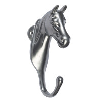 Paardenhoofdhanger HKM Zilverkleurig Grijs Paardenhoofdhanger HKM Zilverkleurig Grijs
