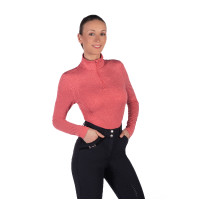 T-shirt fonctionnel Essentials Hiver HKM Cerise Rouge T-shirt fonctionnel Essentials Hiver HKM Cerise Rouge