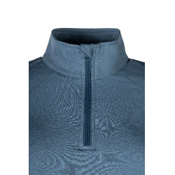 T-shirt fonctionnel Essentials Hiver HKM Pétrole Bleu