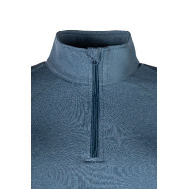 T-shirt fonctionnel Essentials Hiver HKM Pétrole Bleu