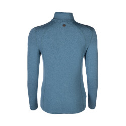 T-shirt fonctionnel Essentials Hiver HKM Pétrole Bleu