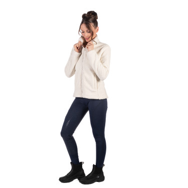 Veste polaire Cloud HKM Crème Beige Veste polaire Cloud HKM Crème Beige