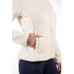 Cloud fleecevest HKM Crème Beige