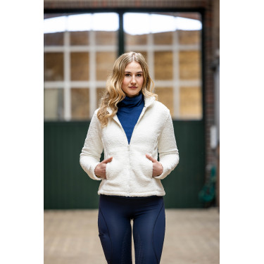 Veste polaire Cloud HKM Crème Beige Veste polaire Cloud HKM Crème Beige