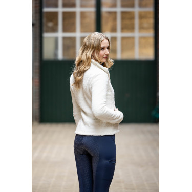 Cloud fleecevest HKM Crème Beige