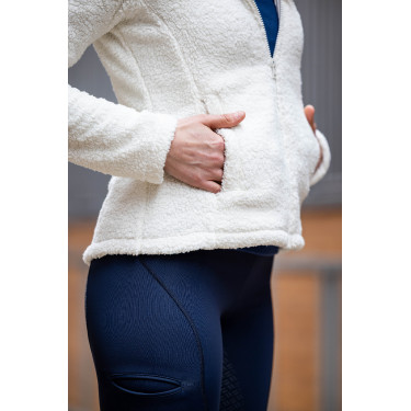 Cloud fleecevest HKM Crème Beige