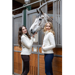 Veste polaire Cloud HKM Crème Beige Veste polaire Cloud HKM Crème Beige