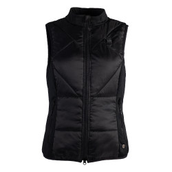 Verwarmd vest Slimline Style HKM Zwart
