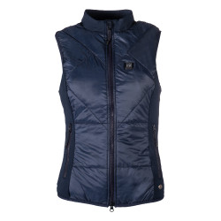 Gilet chauffant Slimline Style sans batterie HKM Bleu foncé Gilet chauffant Slimline Style sans batterie HKM Bleu foncé
