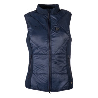 HKM Slimline Style verwarmd vest zonder batterij Donkerblauw