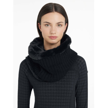 Cache-cou doublé polaire LeMieux Aspen Noir