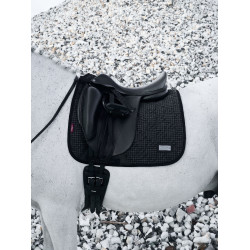 LeMieux Aspen Square dressuurzadeldek Houndstooth-motief