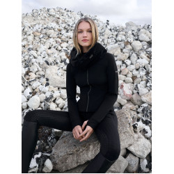 Veste brossée zippée LeMieux Aspen Noir Veste brossée zippée LeMieux Aspen Noir