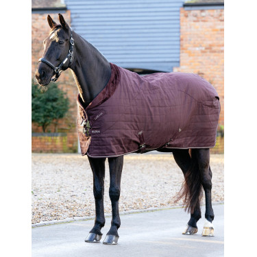 LeMieux Kudos Luxe gevoerde stal deken Damson Violet