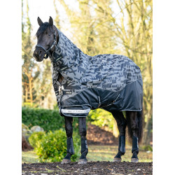 Couverture d’extérieur réfléchissante LeMieux 100 g Arika Noir