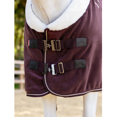 Couverture polaire LeMieux Luxe Damson Violet Couverture polaire LeMieux Luxe Damson Violet