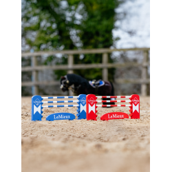 Ensemble de saut d’obstacles LeMieux Toy Pony Benetton / chili / blanc