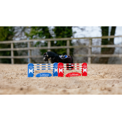 Ensemble de saut d’obstacles LeMieux Toy Pony Benetton / chili / blanc