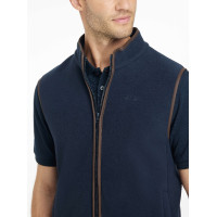 LeMieux mouwloze fleece voor heren Marine Marineblauw