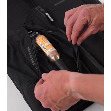 Bevestigingskoord voor Swing P25 AIR airbagvest Zwart Bevestigingskoord voor Swing P25 AIR airbagvest Zwart