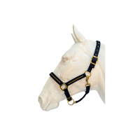 Set halster en longe Flags & Cup Nossy Marine Marineblauw