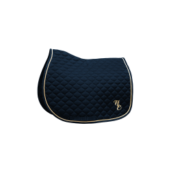 Zadelpad Flags & Cup Nossa Marine Marineblauw Zadelpad Flags & Cup Nossa Marine Marineblauw