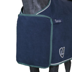 Tattini deken met fleecelining Blauw