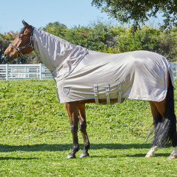 Couverture Tattini filet avec couvre-cou