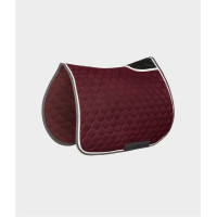 Tapis de selle Horse Pilot Bordeaux / gris clair