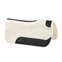 Brad Ren's vilten zadelpad Wit Brad Ren's vilten zadelpad Wit