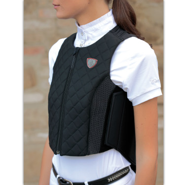 Gilet de protection Tattini rembourré Adulte Noir