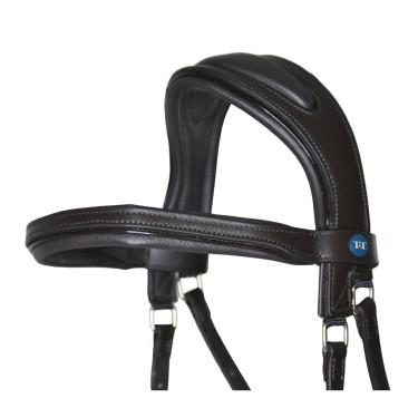 Bridon T de T Essentiel Confort Havane foncé Marron Bridon T de T Essentiel Confort Havane foncé Marron