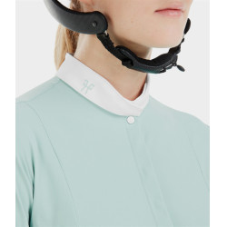 Chemise Horse Pilot manches longues femme Aerolight Vert d'eau Bleu