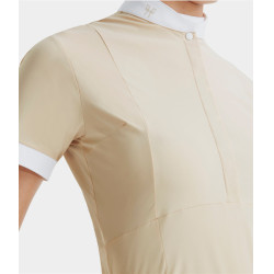 Horse Pilot Aerolight dames korte mouwen shirt Zandkleurig Beige