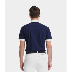 Horse Pilot wedstrijdshirt met korte mouwen voor heren Aerolight Marine Marineblauw Horse Pilot wedstrijdshirt met korte mouwen voor heren Aerolight Marine Marineblauw